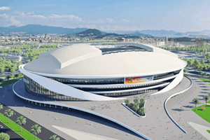 Chủ tịch FIFA thăm sân vận động sức chứa 60.000 chỗ ngồi lớn thứ 2 Việt Nam