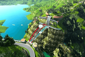 Việt Nam chính thức khởi công cầu kính vượt nhịp qua khe núi ở độ cao 120m
