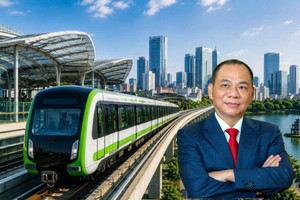 Hà Nội thống nhất phương án làm 5 tuyến đường sắt đô thị hơn 1,3 triệu tỷ đồng do liên danh Vinhomes làm tổng thầu