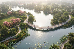 Đại công viên Botanica Park 27 ha: “Rừng xanh” bên thềm nhà tại Vinhomes Sài Gòn Park