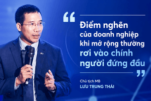 Chủ tịch MB Lưu Trung Thái: Khi doanh nghiệp lớn lên, chính người đứng đầu có thể thành điểm nghẽn