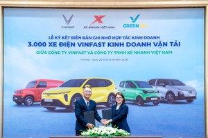 Xuất hiện 'khách sộp' chốt đơn 3.000 ô tô điện VinFast, vận hành trên nền tảng của Green SM