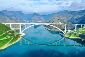 Huy động 28.000 m3 bê tông bọc ngoài, Trung Quốc xây siêu cầu phá vỡ kỷ lục thế giới, tiết kiệm hơn 2.251 tỷ đồng