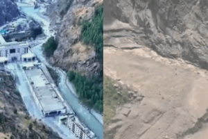 Đội cứu hộ Trung Quốc bàng hoàng khi tới vùng lũ quét trên Himalaya