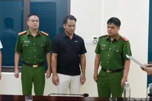 Bắt tạm giam Giám đốc 36 tuổi của một công ty xây dựng