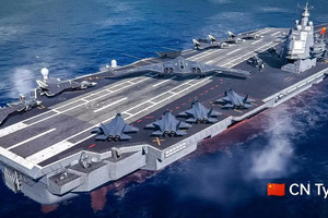 Phát hiện tàu sân bay thứ 4 của Trung Quốc qua ảnh vệ tinh: Dài 320m, tiến độ hoàn thành đáng kinh ngạc