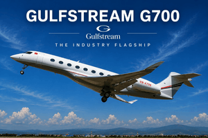 Bí ẩn doanh nghiệp gắn với chiếc phản lực thương gia siêu sang Gulfstream G700 trị giá 85 triệu USD