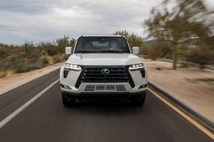 Bản nâng cấp Lexus GX550 lộ diện sớm: Thay lốp chuyên dụng, ngập tràn công nghệ tiện nghi