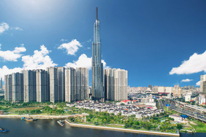 Tòa tháp chọc trời cao nhất Việt Nam: Dùng 52.000 tấn thép, hơn 170.000m3 bê tông để vươn đến độ cao 461m
