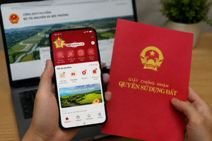 Từ nay, người dân có thể khai thác dữ liệu về đất đai trên VNeID