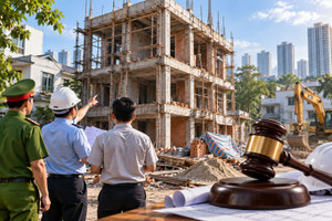 Từ nay, công trình xây dựng không phép có thể bị phạt đến 160 triệu đồng