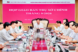 Agribank: Dư nợ khách hàng pháp nhân tăng 8,74% sau 8 tháng đầu năm