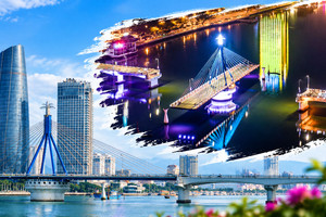 Cầu quay dây văng duy nhất tại Việt Nam: Do người Việt thiết kế, có thể quay ngang 90 độ để phục vụ hàng hải