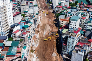 Sau nhiều năm chờ đợi, tuyến vành đai dài gần 20km tại Thủ đô sẽ thông xe kỹ thuật vào tháng tới