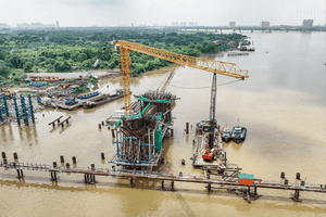 Hà Nội dẫn đần về giải ngân vốn đầu tư công, 'siêu' cây cầu 16.000 tỷ vượt sông Hồng là điểm sáng tiến độ