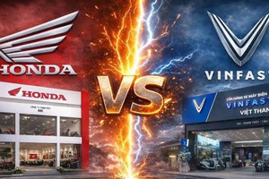 Honda Việt Nam bán gần 900.000 xe máy sau 5 tháng nhưng doanh số ô tô chưa bằng 1/10 VinFast