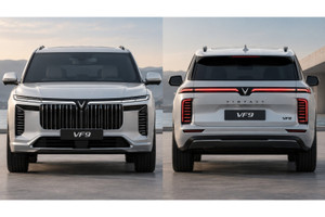 Đăng ký kiểu dáng tại Ấn Độ, VinFast VF6 và VF9 facelift lộ diện thiết kế mới