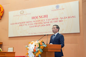 Sau đề xuất cấp tín dụng vượt giới hạn cho 'siêu dự án' tại Hà Nội, Thống đốc NHNN cùng Phó Chủ tịch UBND Thành phố bàn chuyện khơi thông dòng vốn
