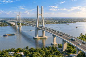 Việt Nam sắp xây dựng cây cầu dài 5km bắc qua dòng sông biểu tượng ở miền Tây, tuổi thọ lên đến 100 năm