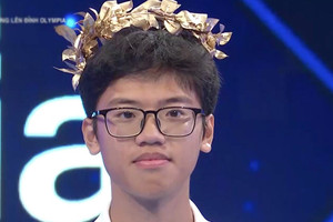 ‘Hoàng tử nhấn chuông’ giành vòng nguyệt quế Đường lên đỉnh Olympia