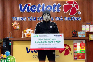 Vietlott thông tin về người đàn ông trúng thưởng hơn 6,3 tỷ đồng nhờ chỉ chọn những con số mình thích