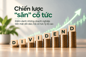 Chiến lược 'săn' cổ tức: Điểm danh những doanh nghiệp tiền mặt dồi dào, trả cổ tức tỷ lệ cao
