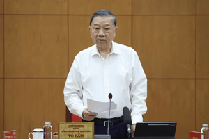 Tổng Bí thư, Chủ tịch nước Tô Lâm chủ trì phiên họp về sửa đổi, bổ sung Điều lệ Đảng