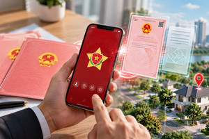 Sẽ tích hợp sổ đỏ điện tử trên VNeID