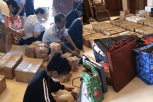 Khám xét, niêm phong 14 căn nhà, tịch thu 60 thùng tiền mặt trị giá 543 tỷ trong biệt thự của nguyên Phó Bí thư Thành ủy, nguyên Thị trưởng thành phố của Trung Quốc