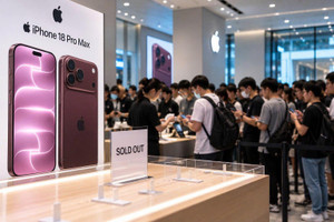 iPhone 18 chính thức mở bán: Người mua xếp hàng từ sáng sớm, nhiều phiên bản nhanh chóng hết suất giao