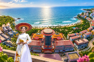 Việt Nam lần đầu tiên làm tòa nhà chọc trời với đỉnh tháp mô phỏng kiến trúc vành khăn, đường kính mái vượt kỷ lục thế giới
