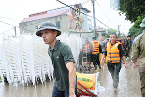Hà Nội: Thực hư tin ‘vỡ đê’ ở xã Quảng Bị