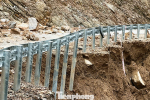 'Vỡ vụn' tuyến đường hơn 470 tỷ vừa thông xe được 3 tháng