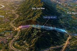 Dự án hầm xuyên núi 5.800 tỷ, rút ngắn kết nối 3 tỉnh miền Bắc có diễn biến mới