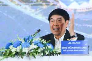 Nhà máy thép ray đường sắt cao tốc 10.000 tỷ đồng của Hòa Phát đã đạt 70% tiến độ