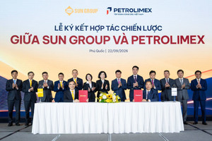 Trước thềm APEC 2027, Petrolimex (PLX) 'bắt tay' Sun Group mở rộng hợp tác tại Phú Quốc
