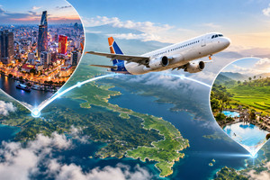 Một hãng bay vừa nối lại đường bay nội địa, kết nối siêu đô thị giàu có nhất Việt Nam đến tỉnh rộng thứ 3 cả nước