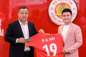Mức lương hiện tại của Quang Hải