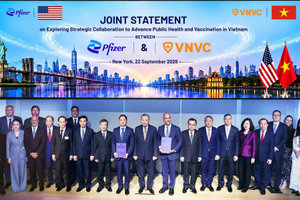 Dưới sự chứng kiến của Tổng Bí thư, Chủ tịch nước Tô Lâm, ông Ngô Chí Dũng ký hợp tác với tập đoàn 200 tỷ USD của Mỹ