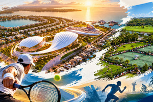 Việt Nam sắp có siêu phân khu đô thị thể thao rộng gấp 1,4 lần Sydney Olympic Park: Tích hợp 9 sân golf, hơn 50 sân thể thao