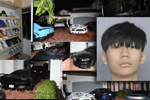 Bắt giữ nam thanh niên 22 tuổi sở hữu 30 siêu xe hiệu Porsche, Lamborghini, Ferrari cùng bộ sưu tập đồng hồ xa xỉ, có liên quan đến số tiền 6.368 tỷ