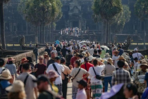 Hơn 2,25 triệu lượt người đến Campuchia