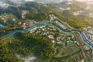 Ngay dưới chân 'nóc nhà' của thành phố rộng thứ 2 Việt Nam sắp có khu chức năng 90ha với 2 công trình cao 100m