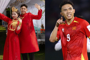Cầu thủ sinh năm 2001 được gọi lên tuyển thay Quang Hải, cưới vợ là 'bà chủ tiệm vàng' sau 8 năm hẹn hò