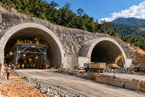Dự án xây dựng đường hầm đôi thuộc gói thầu 5.000 tỷ đồng đạt hơn 80% tiến độ, dự kiến hoàn thành cuối năm 2027