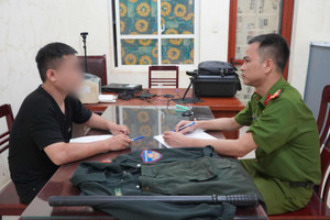 Tạm giữ hình sự Nguyễn Như Ý sinh năm 2000 vì giả danh Cảnh sát cơ động