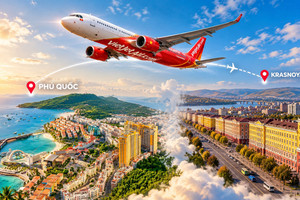 Đặc khu lớn bậc nhất cả nước vừa đón thêm đường bay thẳng từ quốc gia rộng lớn nhất thế giới