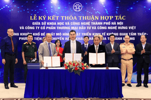 Một doanh nghiệp Việt vừa đề xuất nghiên cứu mô hình taxi bay 'chưa có tiền lệ' tại Hà Nội