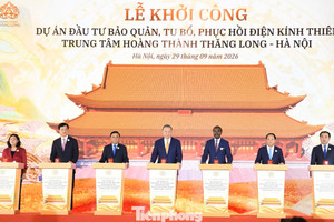 Trước sự chứng kiến của Tổng Bí thư, Chủ tịch nước Tô Lâm, Sun Group khởi công dự án phục hồi công trình có lịch sử gần 600 năm
