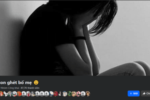 Nguy hiểm: Xuất hiện hội nhóm 'con ghét bố mẹ' trên Facebook với gần 90 nghìn thành viên